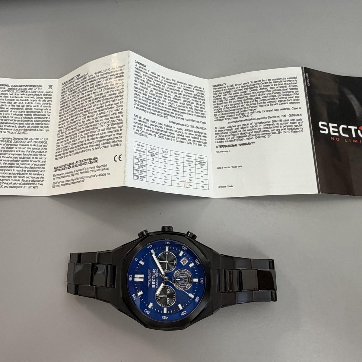 Orologio Sector Otto150 uomo R3273650001