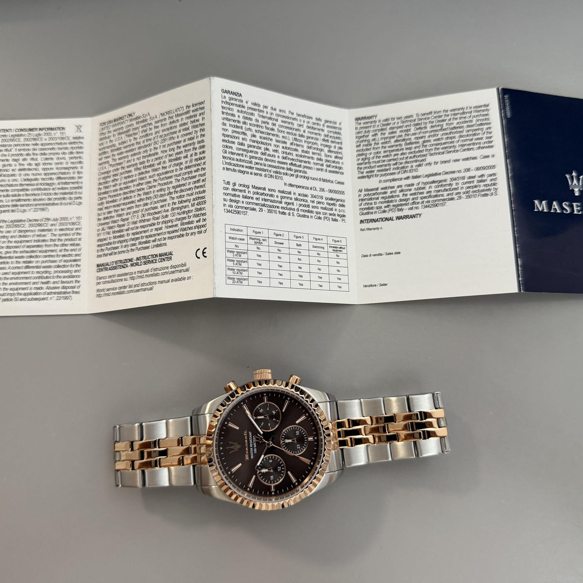 Orologio Maserati Competizione uomo R8853100049