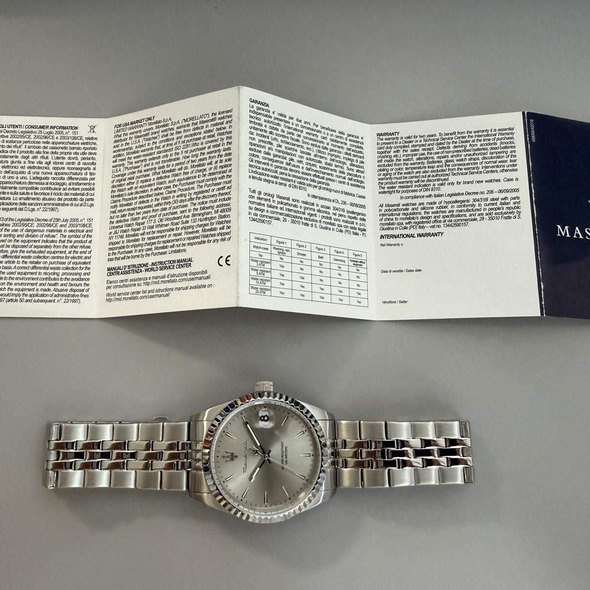 Orologio Maserati Competizione uomo R8853100055
