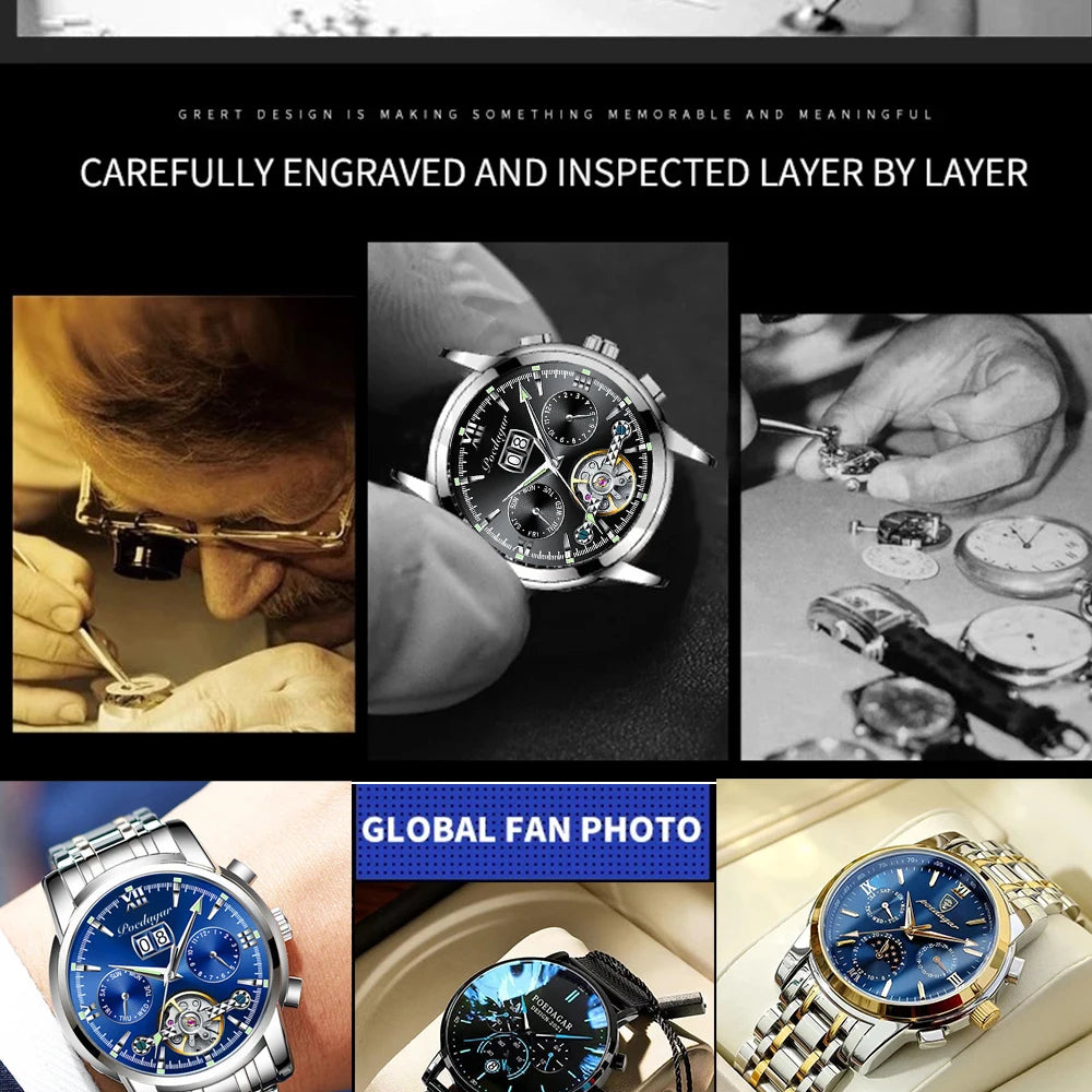 
                  
                    Orologio Uomo POEDAGAR Luxury Sport
                  
                