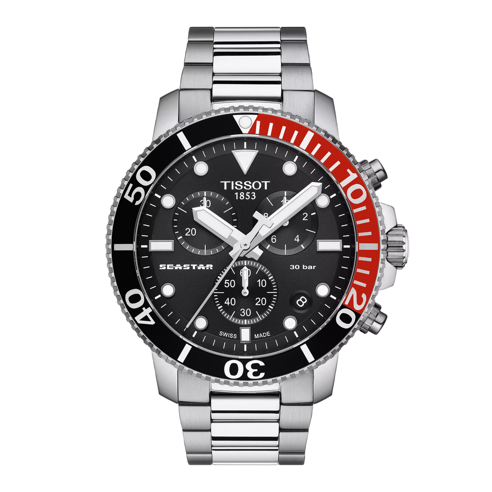 
                  
                    Orologio cronografo Tissot Seastar 1000 T120.417.11.051.01
                  
                